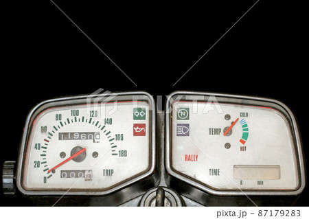 White speedometer 87179283