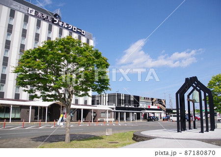 岩手の駅　JR釜石線釜石駅とホテルフォルクローロ三陸釜石 87180870
