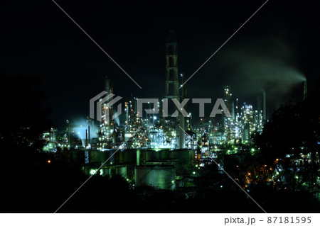 有田市の工場夜景 87181595