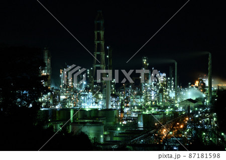 有田市の工場夜景 有田市の工場夜景 87181598