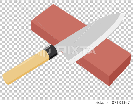 Knife and sharpening stone 87183367