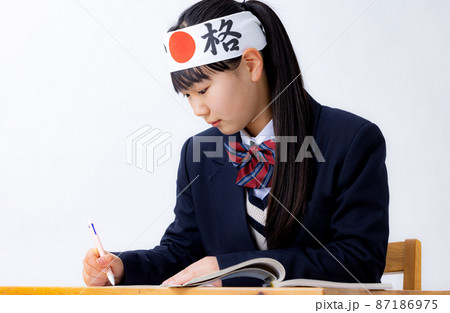 中学生の女子学生 中学生の女子学生 87186975