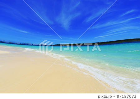 沖縄 宮古島 与那覇前浜ビーチ 沖縄 宮古島 与那覇前浜ビーチ 87187072
