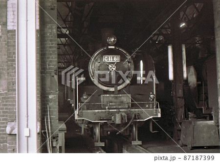 昭和43年 蒸気機関車c11 熊本機関区 九州 鹿児島本線 記録写真の写真