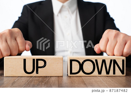 イメージ　UP DOWN 87187482