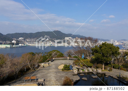 グラバー園からの稲佐山 87188502