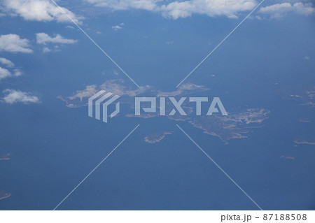 家島諸島の坊勢島と西島 87188508
