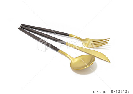 【スプーン・ナイフ・フォーク】 (深度合成) 87189587