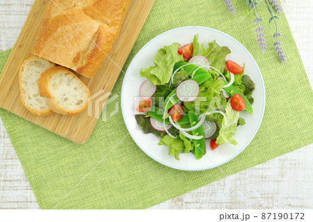 サラダ用大根 "レディーサラダ" を使ったフレッシュサラダ 87190172