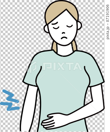 Illustration of constipation Illustration of constipation 87191906