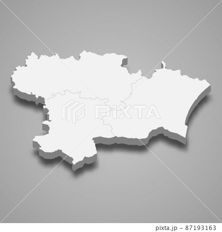 3d isometric map of Aude is a department in France 3d isometric map of Aude is a department in France 87193163