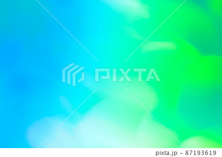 青から緑のグラデーション1の写真素材 [87193619] - PIXTA
