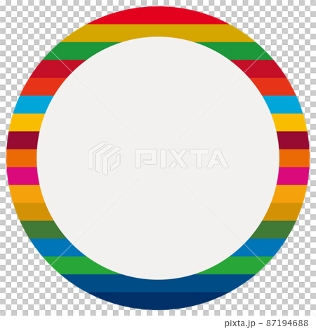 使用 17 種顏色的 SDGs 圓形標題框 1 使用 17 種顏色的 SDGs 圓形標題框 1 87194688