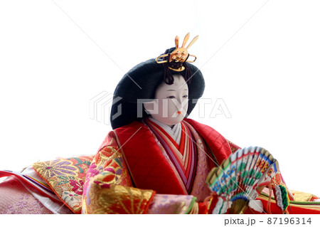 伝統的なひな人形1 87196314