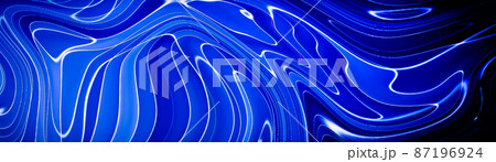 Liquid marbling paint texture background. Fluid painting abstract texture, Intensive color mix wallpaper. 87196924