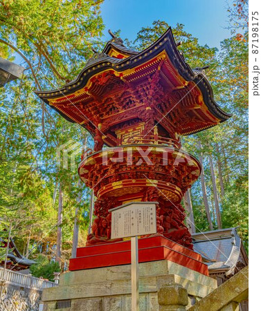 【8K】三峰神社【風景】 87198175