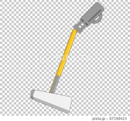 掃除機のイラスト シンプル  アイコン 単品 電動 ワイヤレス 87198423