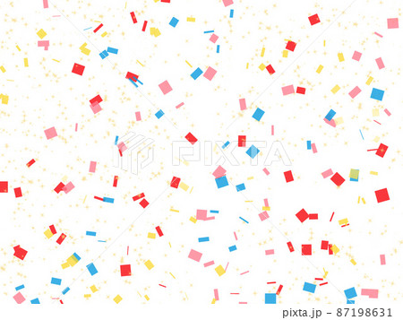 紙吹雪,カラフル,パーティ,金平糖,パーティ,お祝い,バースデー,イベント,フェスティバル,祝賀,キ 87198631