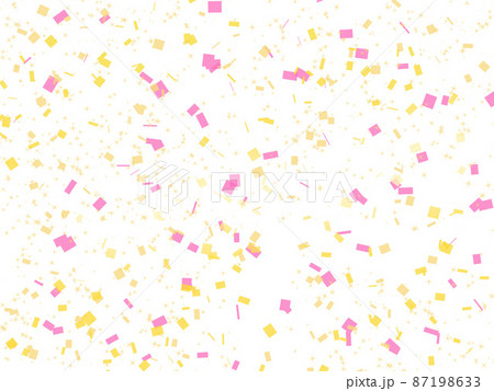 紙吹雪,カラフル,パーティ,金平糖,パーティ,お祝い,バースデー,イベント,フェスティバル,祝賀,キ 87198633