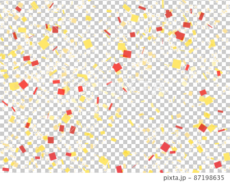 紙吹雪,カラフル,パーティ,金平糖,パーティ,お祝い,バースデー,イベント,フェスティバル,祝賀,キ 87198635