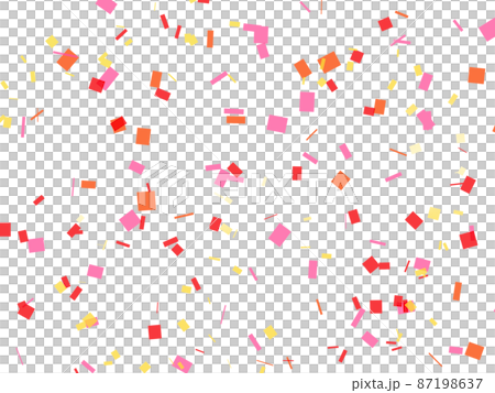紙吹雪,カラフル,パーティ,金平糖,パーティ,お祝い,バースデー,イベント,フェスティバル,祝賀,キ 87198637