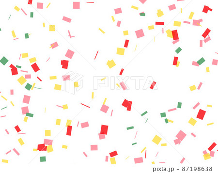 紙吹雪,カラフル,パーティ,金平糖,パーティ,お祝い,バースデー,イベント,フェスティバル,祝賀,キ 87198638