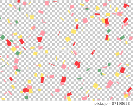 紙吹雪,カラフル,パーティ,金平糖,パーティ,お祝い,バースデー,イベント,フェスティバル,祝賀,キ 87198638