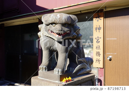 生麦水神宮 狛犬 ～横浜市鶴見区～ 87198713