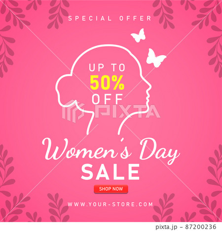 International women day sale background design International women day sale background design 87200236