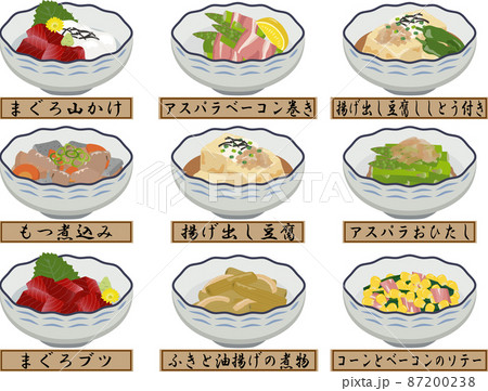 和風小鉢 惣菜セット 4 名称付き 和風小鉢 惣菜セット 4 名称付き 87200238