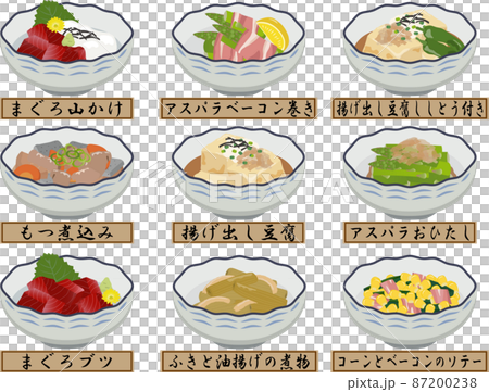 和風小鉢 惣菜セット 4 名称付き 和風小鉢 惣菜セット 4 名称付き 87200238