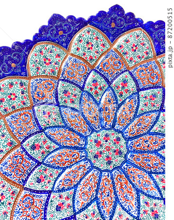 イランの伝統工芸品・ミーナカーリー 87200515