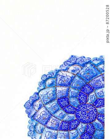 イランの伝統工芸品・ミーナカーリー イランの伝統工芸品・ミーナカーリー 87200528