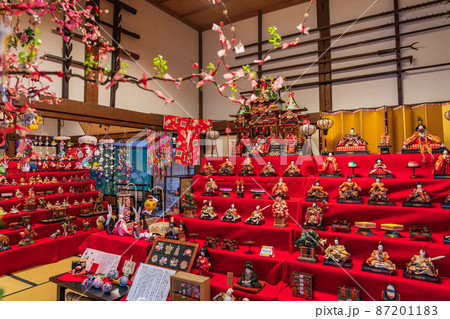春の奥殿陣屋、ひな人形展示〈愛知県岡崎市〉 87201183