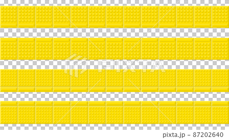 駅のホーム用点字ブロックのエンドレスライン（横） 87202640