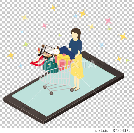 Online shopping fashion items Online shopping fashion items 87204322