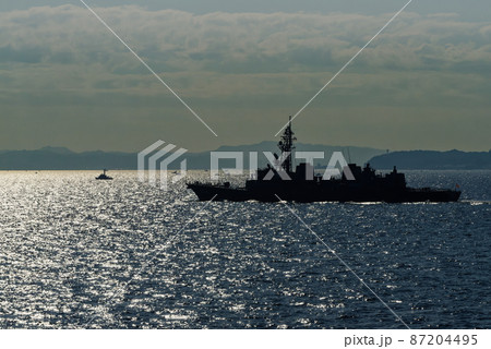 海上自衛隊　観艦式　護衛艦 87204495