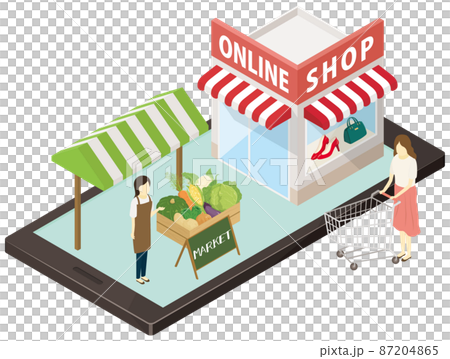 ネットショッピング 87204865