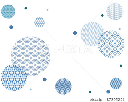 和柄背景素材 87205291
