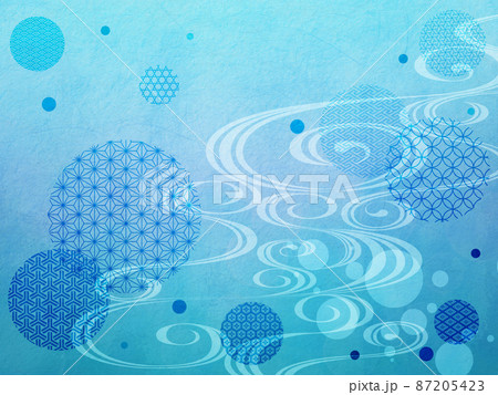 和柄背景素材 87205423