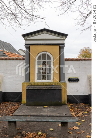 Hoogstraten, Belgium, 11 november 2021, UNESCO listed Beguinage of Hoogstraten, Belgium. The 87205481
