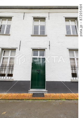 Hoogstraten, Belgium, 11 november 2021, UNESCO listed Beguinage of Hoogstraten, Belgium. The 87205484