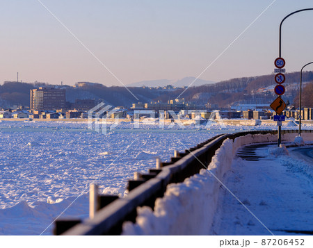 網走の流氷 網走の流氷 87206452