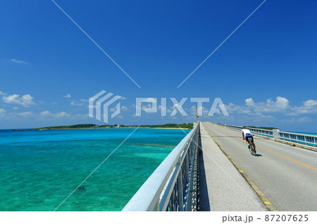 夏の沖縄　宮古島サイクリング 87207625
