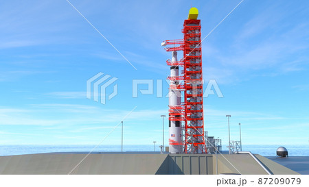 ロケット発射場 87209079