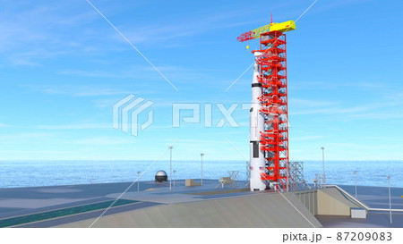 ロケット発射場 87209083