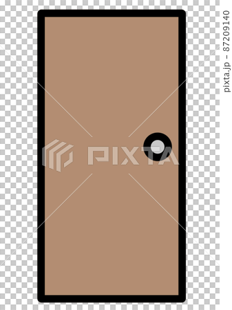 Door illustration material Door illustration material 87209140