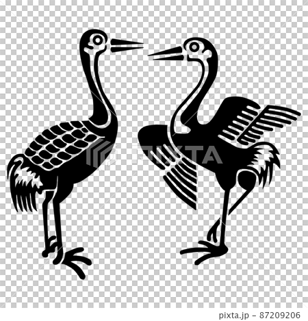 It is the family crest of Gamo Ujisato. It is called Gamo vs. Tsuru. 87209206