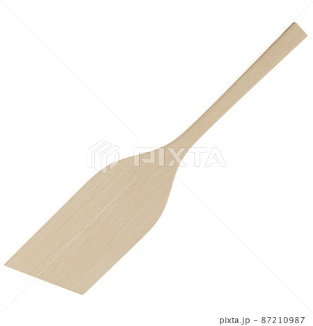 Wood spatula on white background. kitchen items Wood spatula on white background. kitchen items 87210987