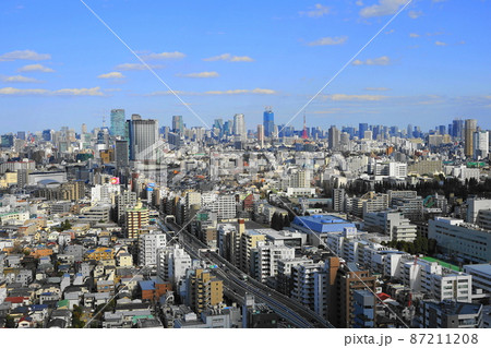 2月　世田谷969渋谷･港区方面と首都高速3号渋谷線･三軒茶屋キャロットタワー展望 87211208